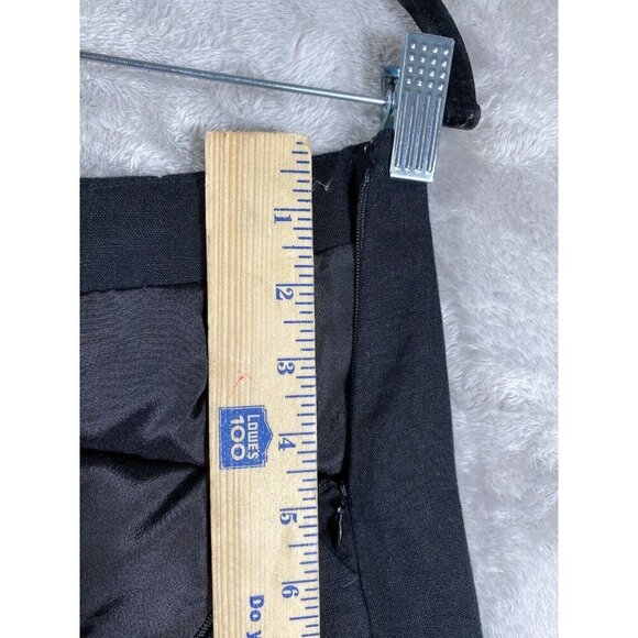 J. Crew Nautical Sailor Shorts Linen Blend Button Black Sz 6 - Picture 11 of 16